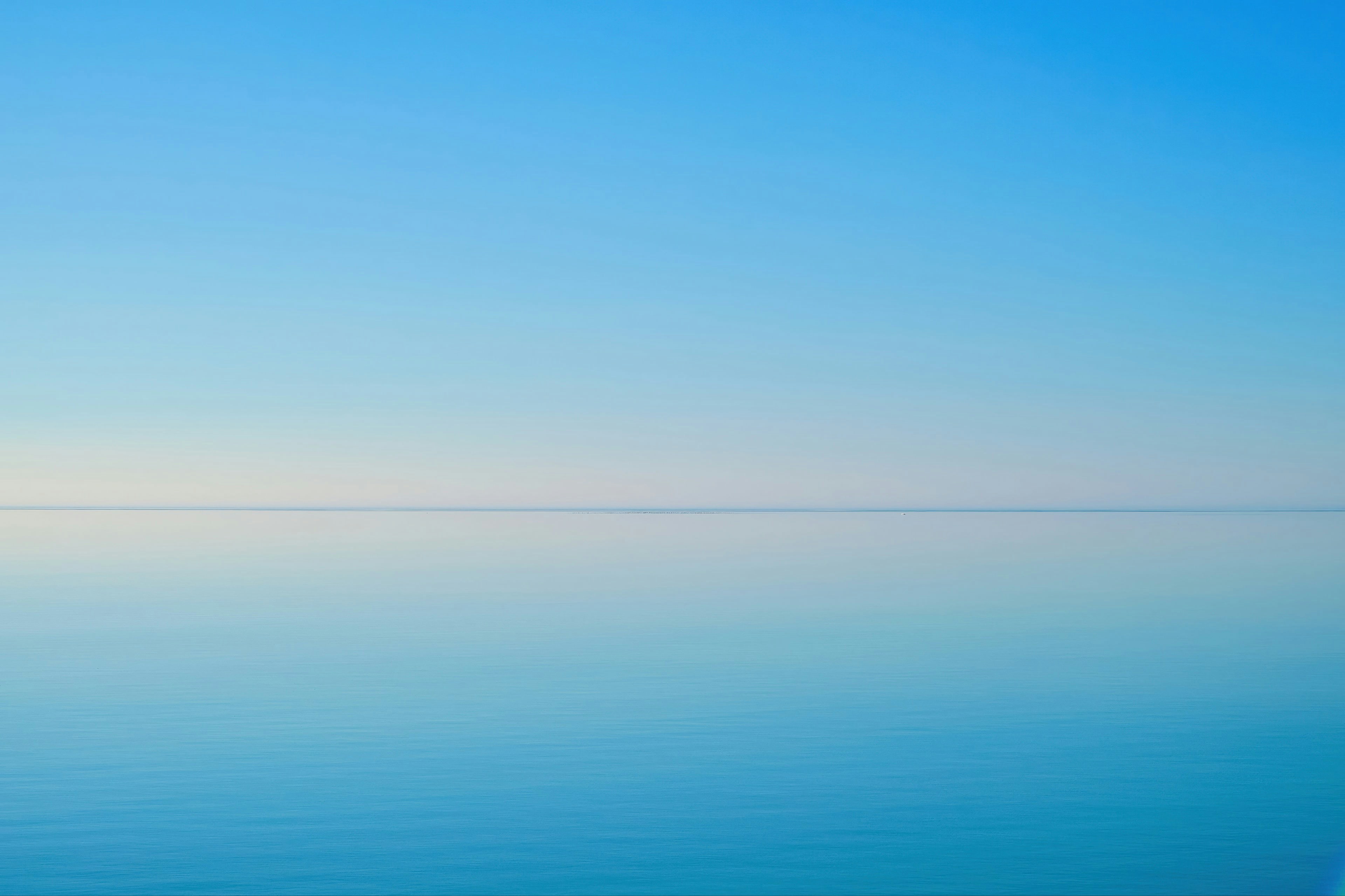 The sea at dusk